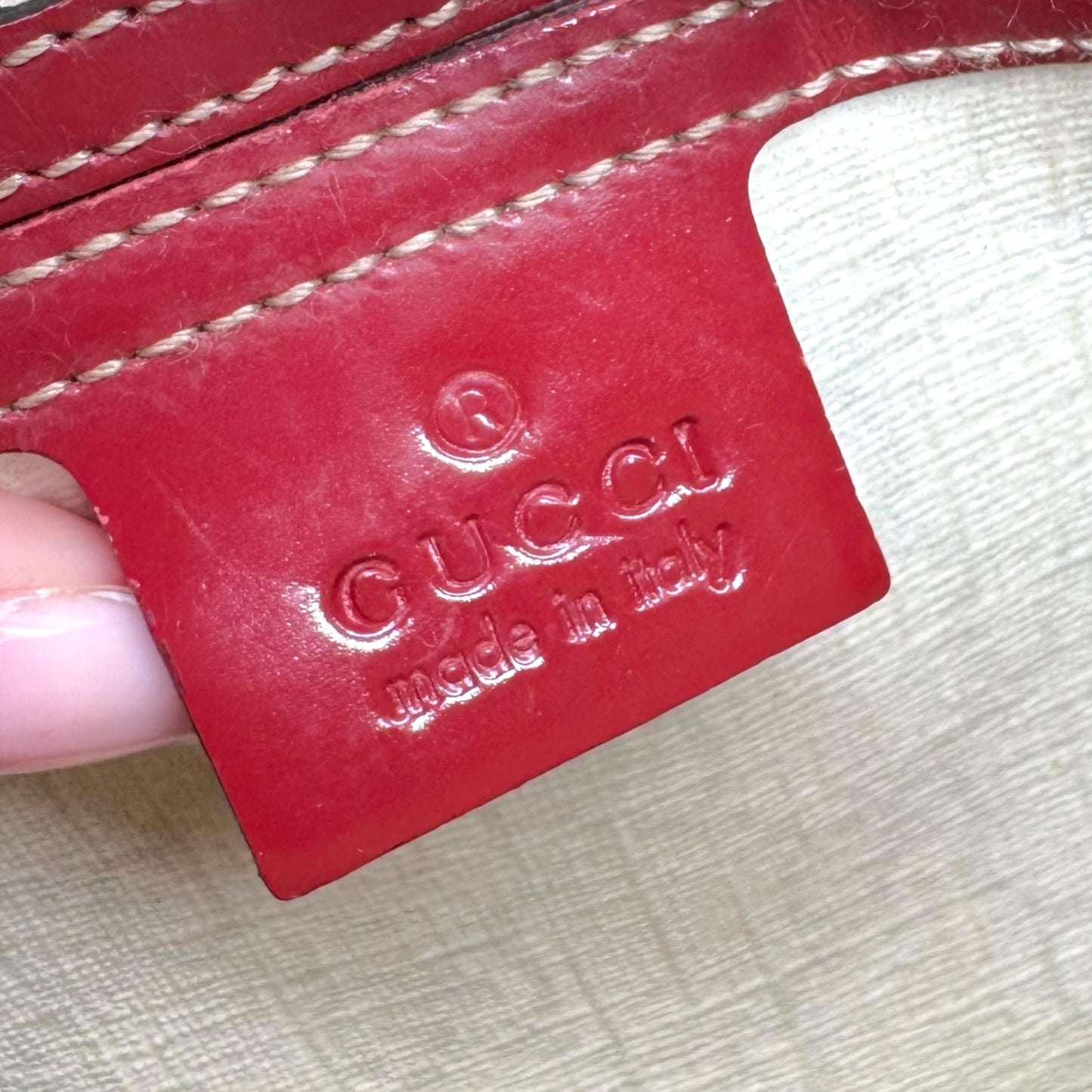 Gucci x UNICEF Red & White Tattoo Heart Mini Boston Bag - Outfit Repeater