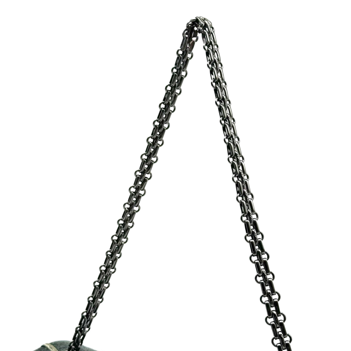 Chanel Gray Suede 2.55 Flap Shoulder Bag