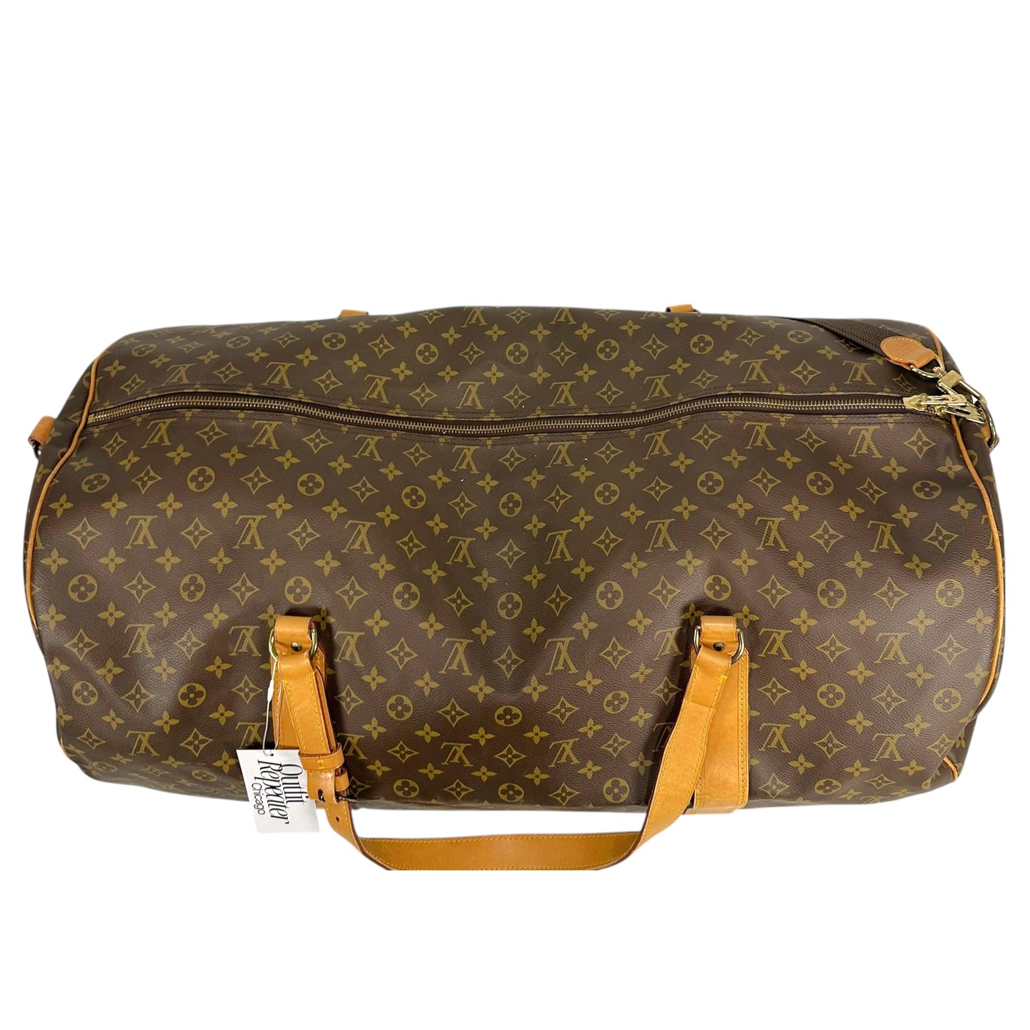 Louis Vuitton Classic Monogram Sac Polochon 60 Duffle Bag - Outfit Repeater