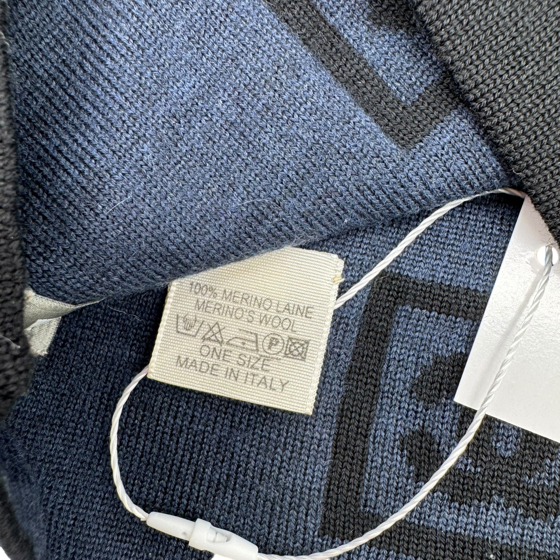 Chanel Sport Blue & Black Logo Winter Hat - Outfit Repeater