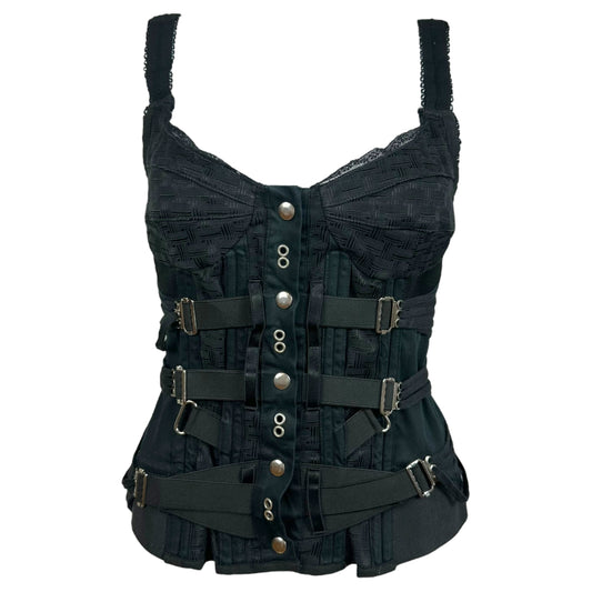 D&G Dolce & Gabbana Bondage Corset (Runway) - Outfit Repeater