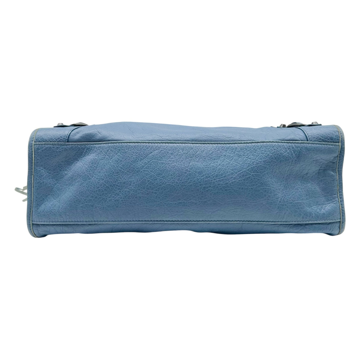 Balenciaga Blue Leather 2-Way City Bag