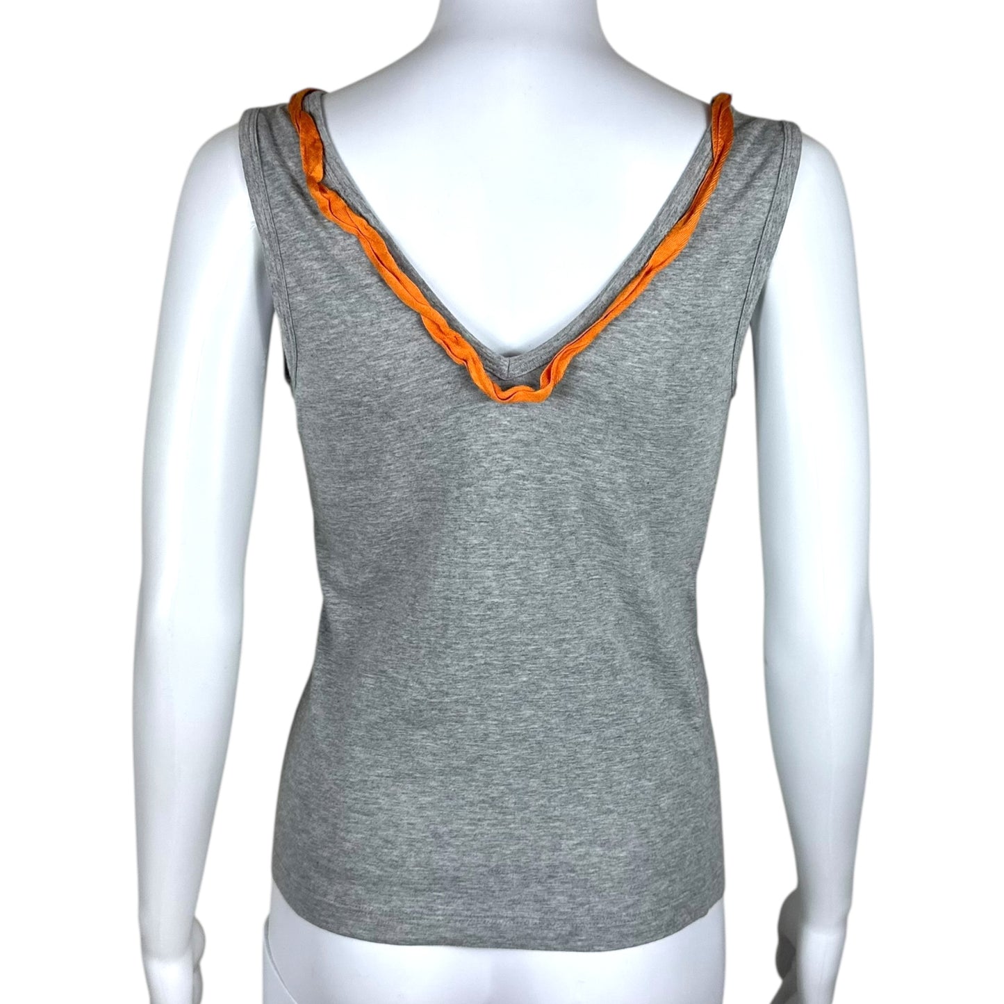 Prada Orange Trim Tank