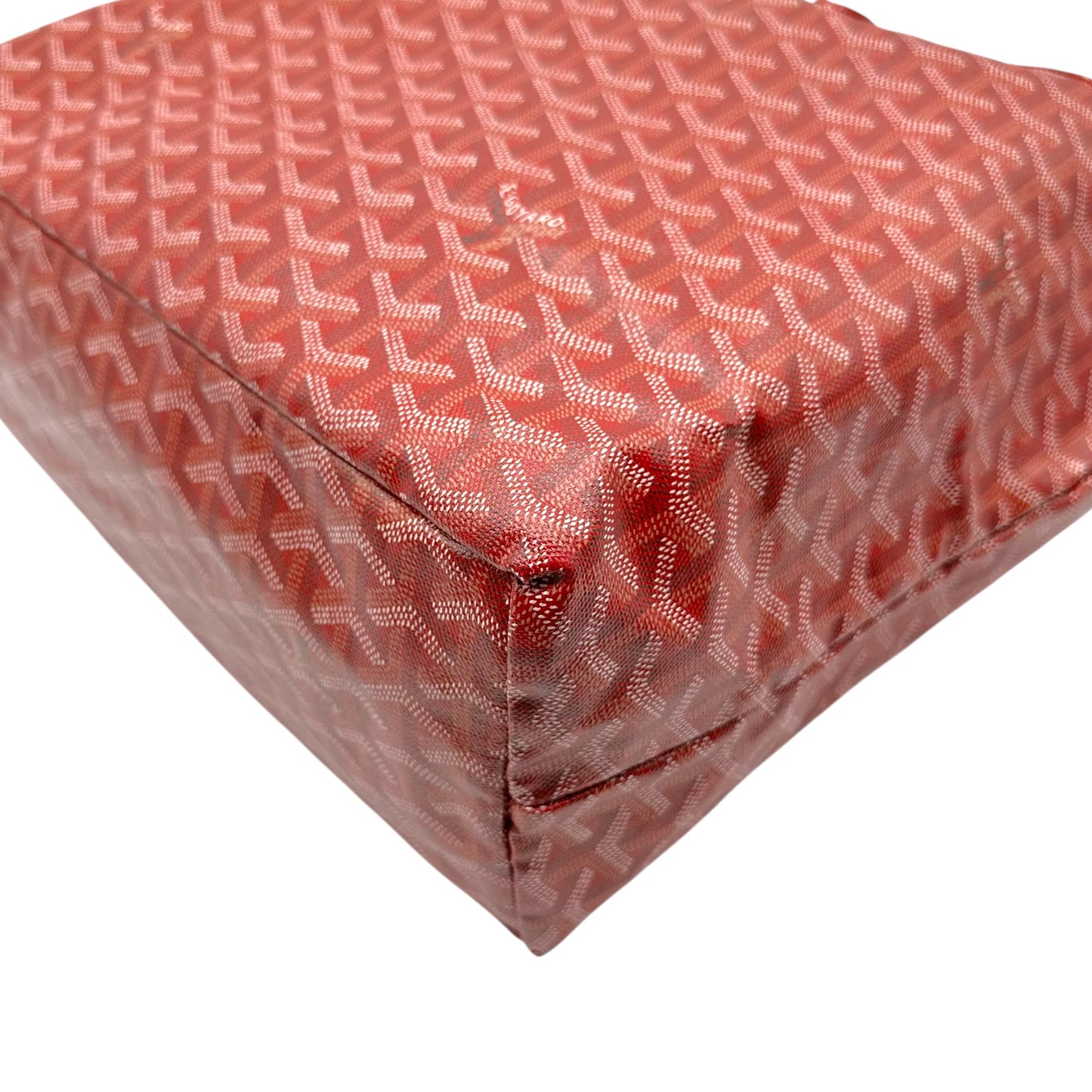 Goyard Red Saint Louis PM Medium Tote Bag