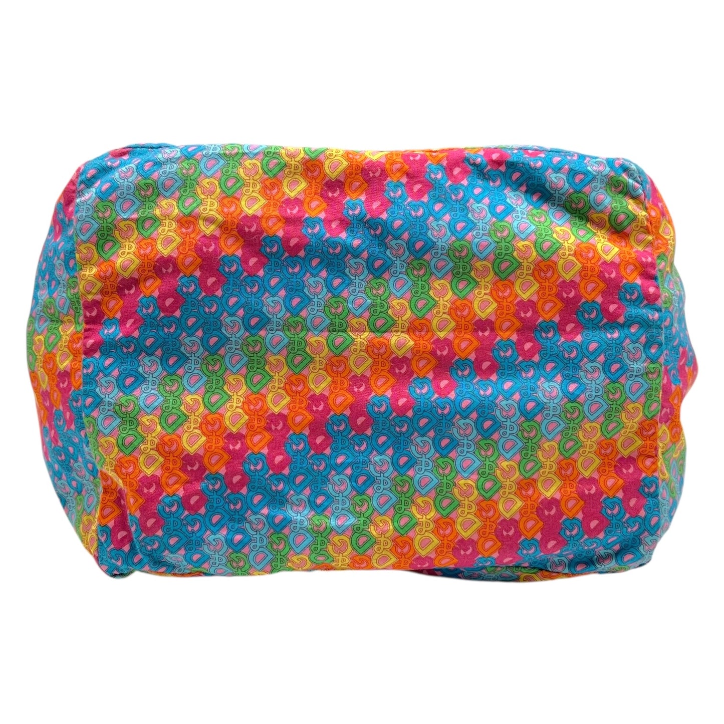 D&G Beach Tote Bag Rainbow Logo Durable Fabric