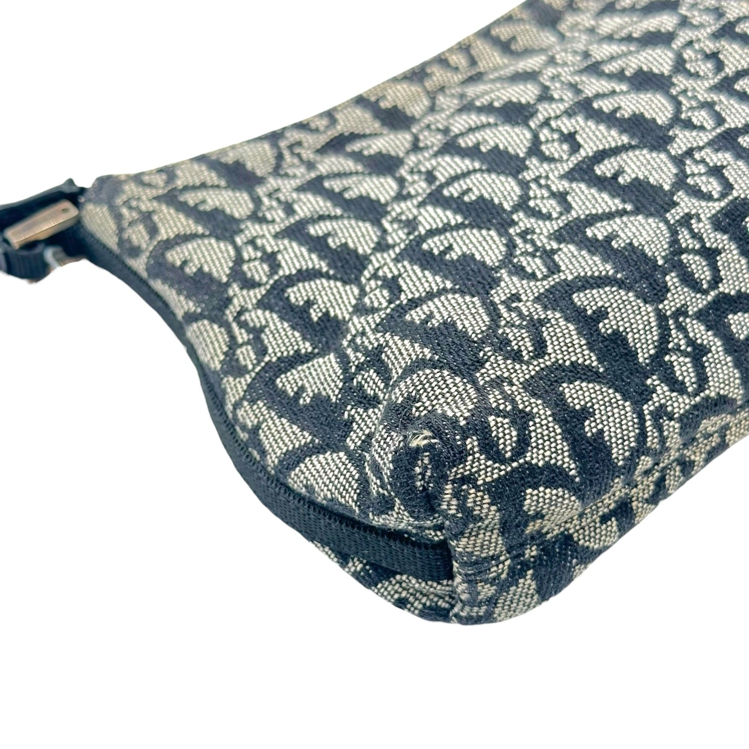 Christian Dior Shoulder Bag Black Trotter Monogram