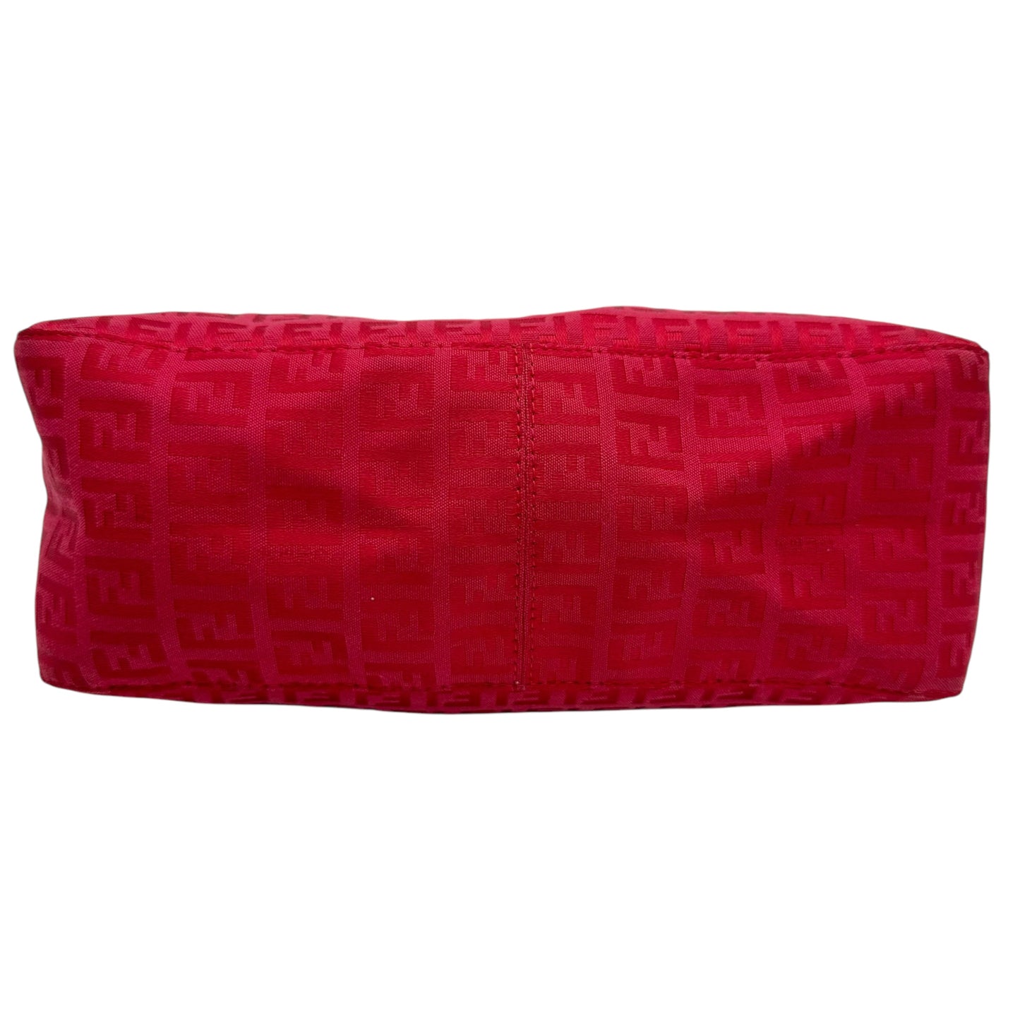 Fendi Red Zucchino Monogram Shoulder Bag - Outfit Repeater