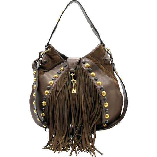 Gucci F/W 2008 Brown Suede Babouska Fringe Hobo Bag
