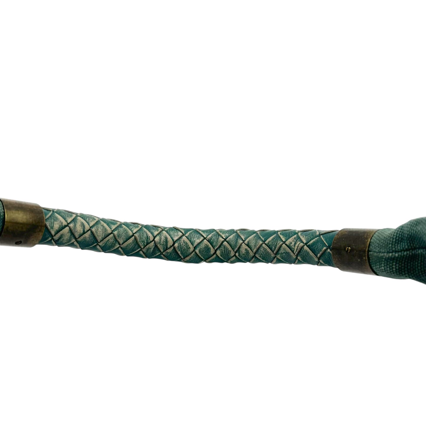 Just Cavalli Roberto Cavalli Teal Canvas & Leather Embroidered Hobo Bag - Outfit Repeater