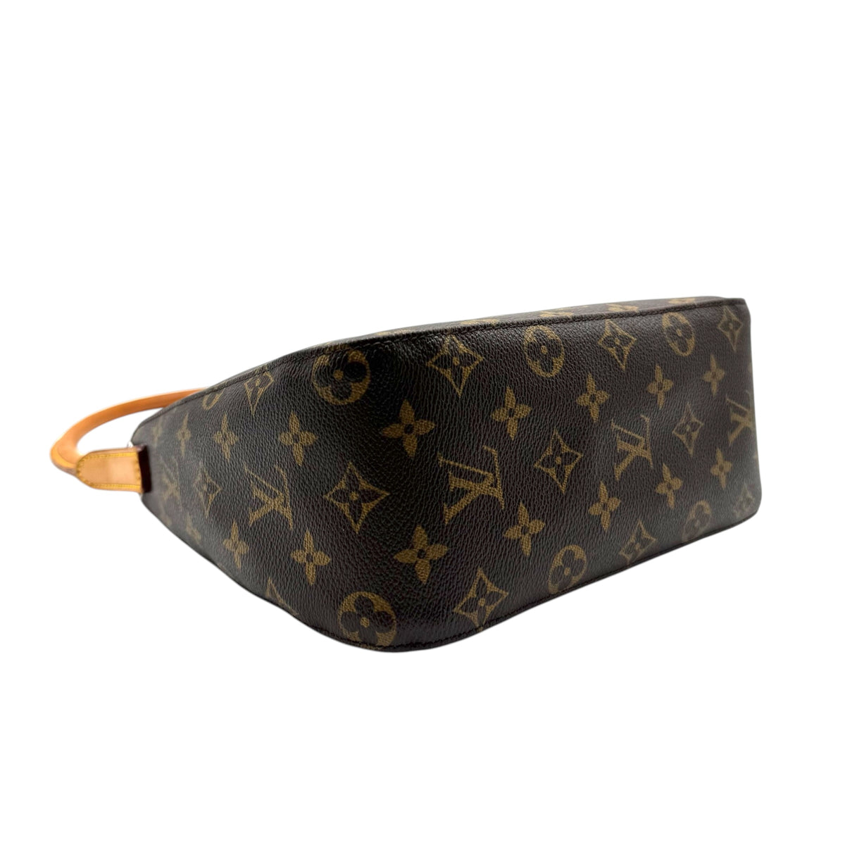 Louis Vuitton Shoulder Bag Classic Monogram Brown Leather