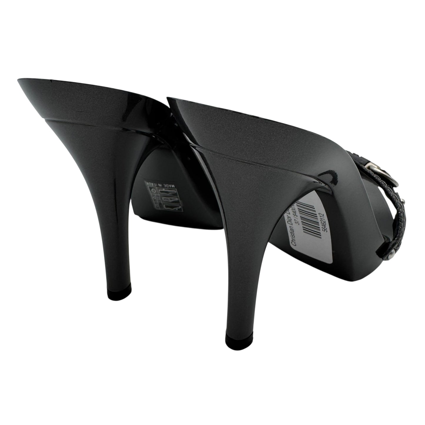 Christian Dior Denim Mule Heels