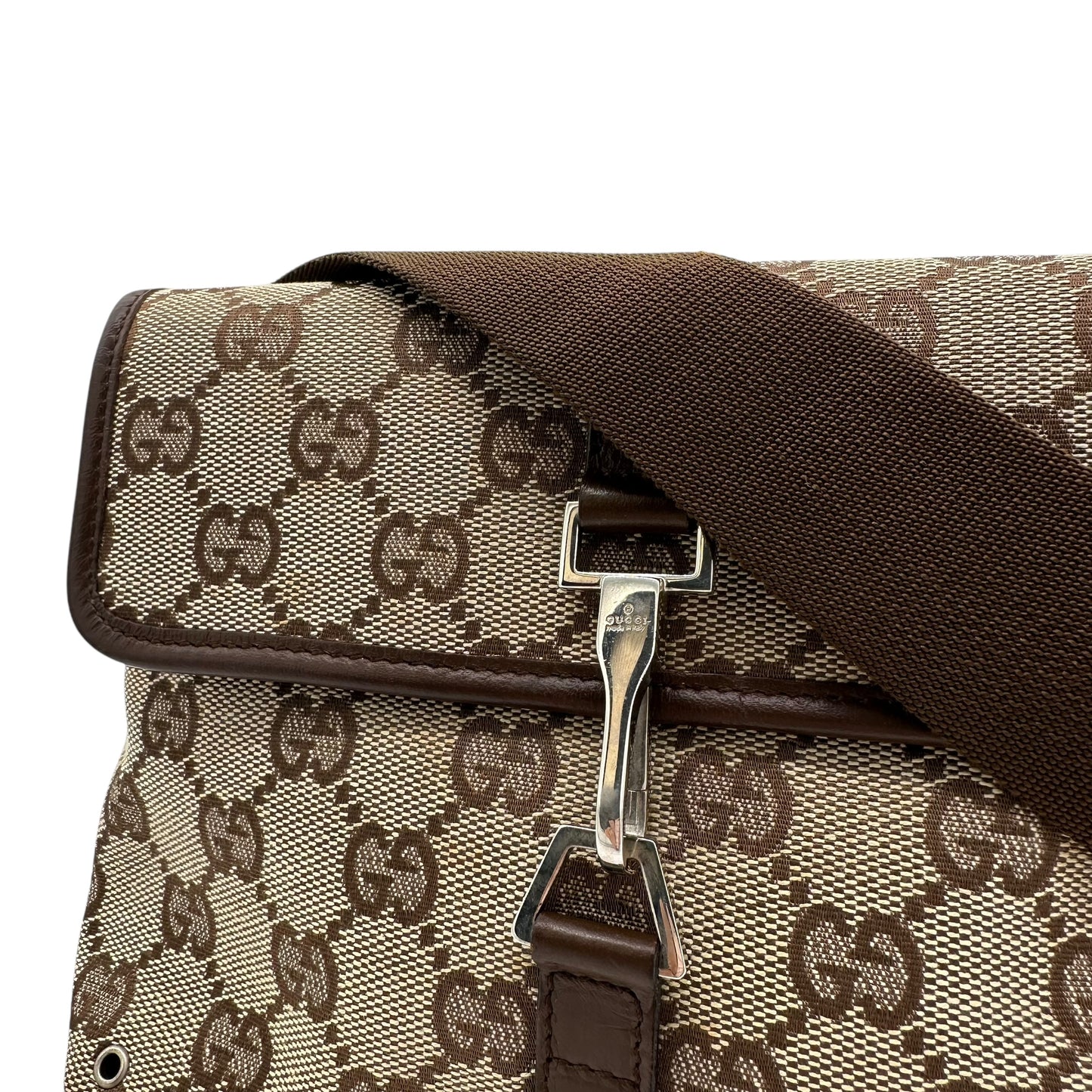 Gucci Tan Monogram Canvas Jackie Bum Bag - Outfit Repeater