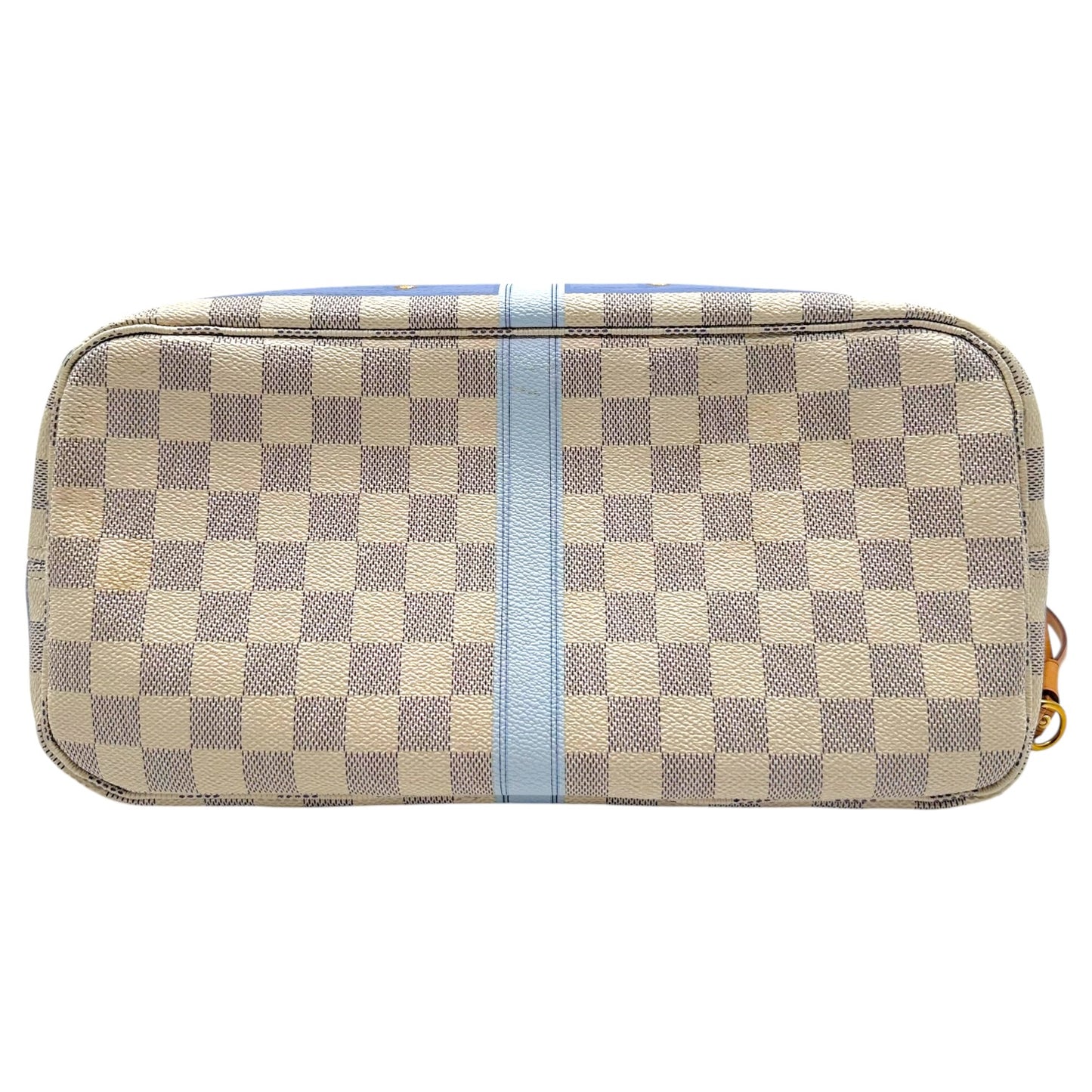 Louis Vuitton Damier Azur Summer Trunk Neverfull MM Tote Bag
