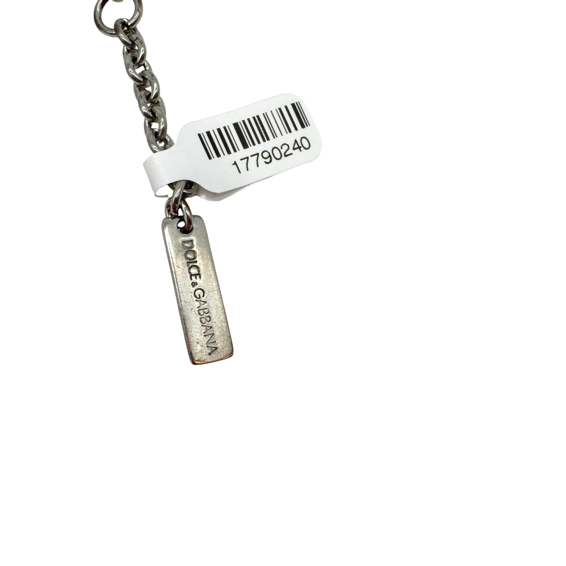 Dolce & Gabbana Beaded Necklace With Horn Charm