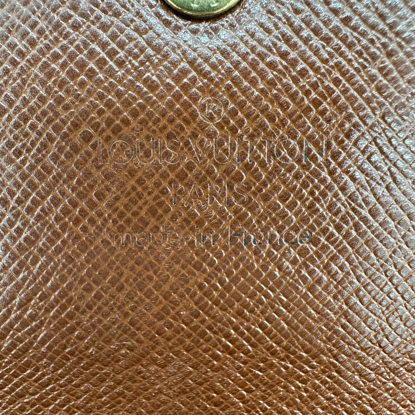 Louis Vuitton Brown Monogram Sarah Long Wallet