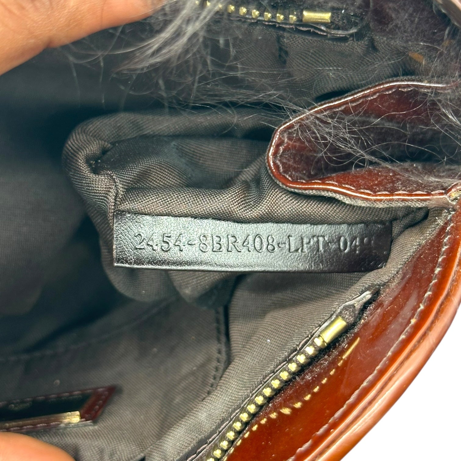 Fendi Brown Mongolian Lamb Fur Shoulder Bag - Outfit Repeater