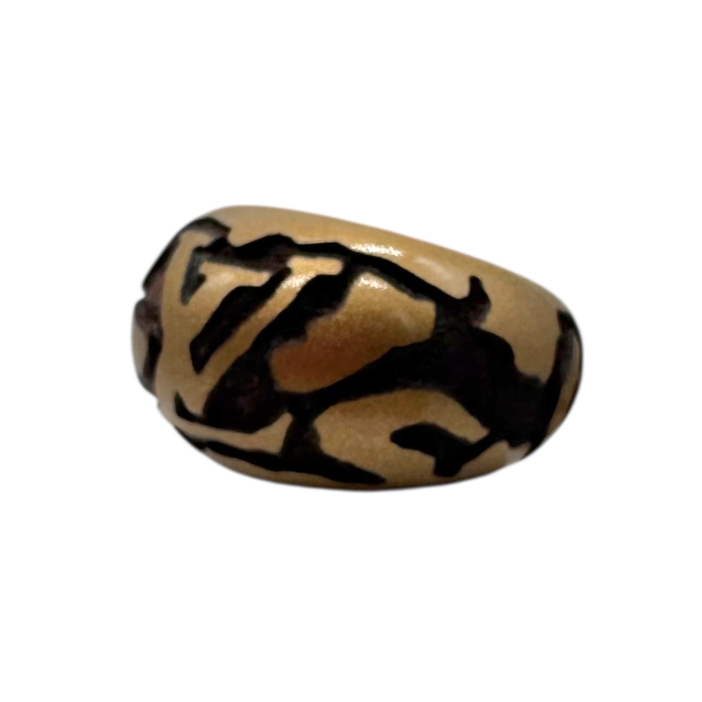 Louis Vuitton Wooden Logo Ring Sz 6 - Outfit Repeater