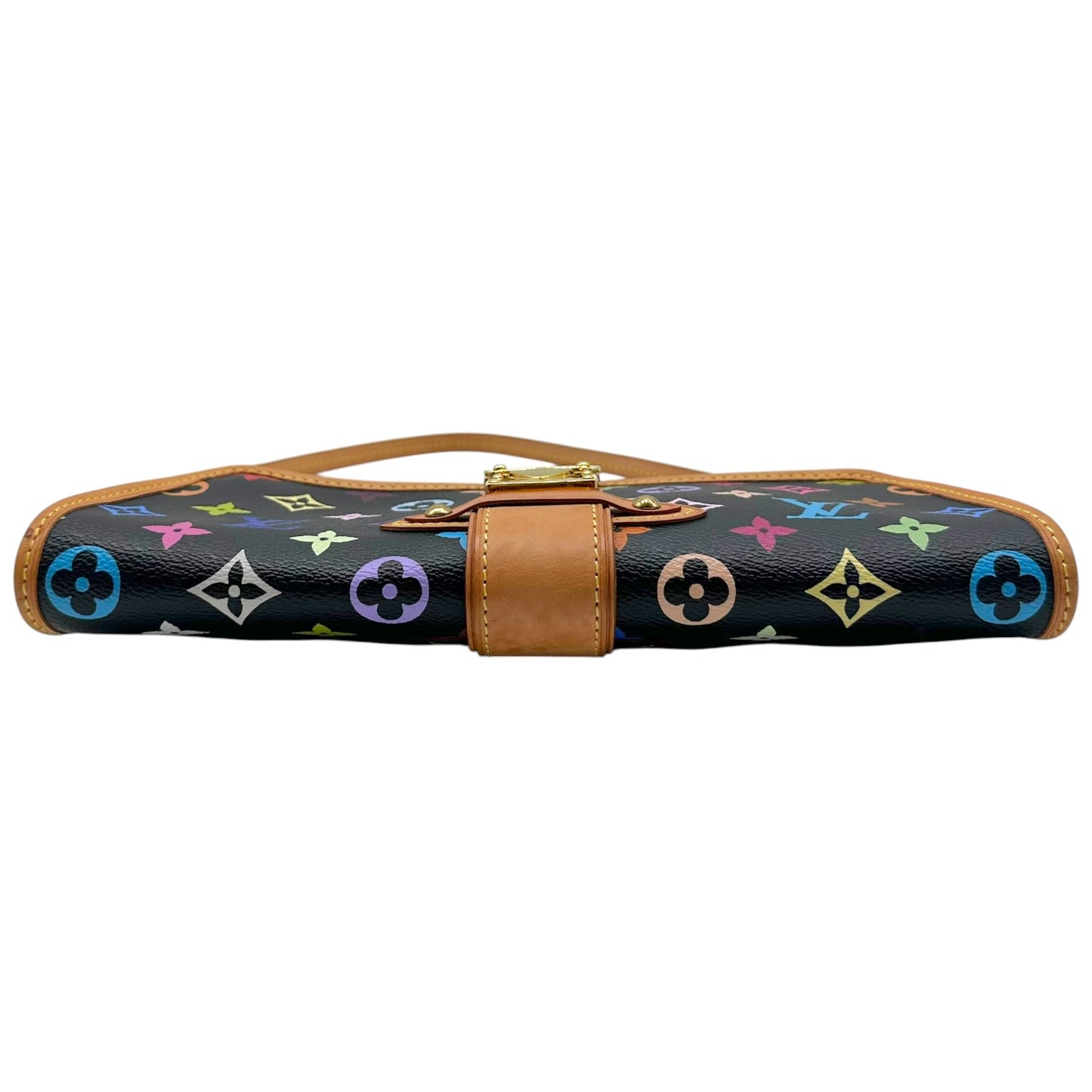 Louis Vuitton Black Multicolor Murakami Monogram Shirley Pochette Bag