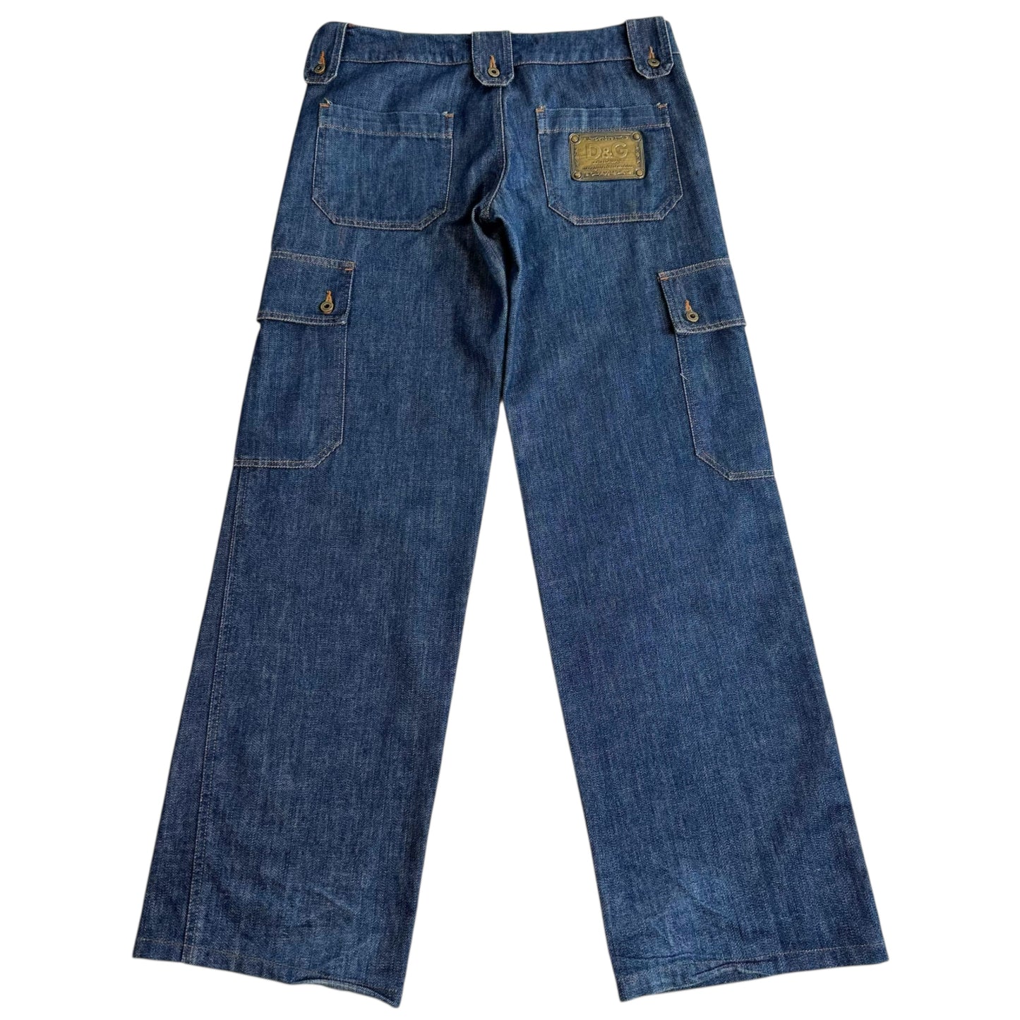 D&G Dolce & Gabbana F/W 2006 Low Rise Cargo Jeans - Outfit Repeater