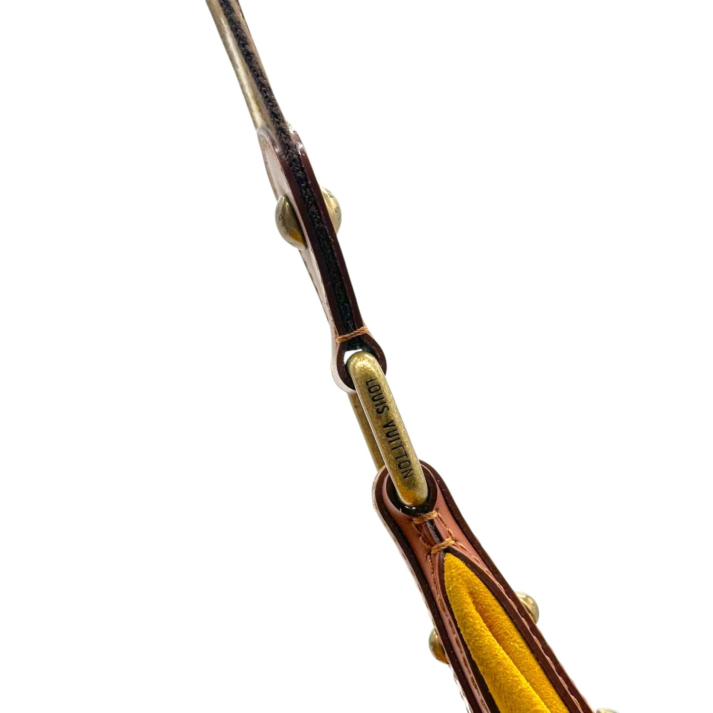 Louis Vuitton Mustard Yellow Suede Onata GM Hobo Bag - Outfit Repeater