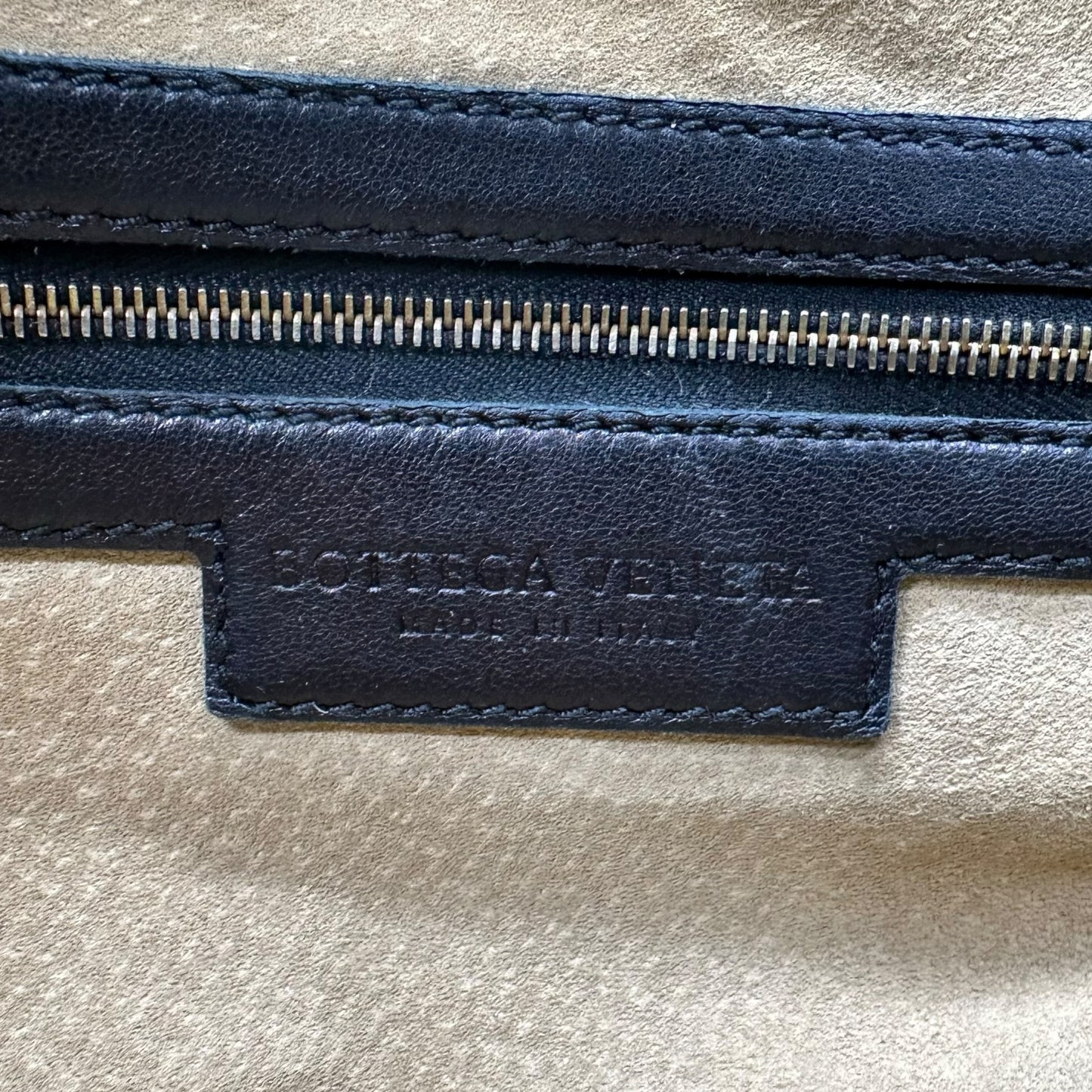 Bottega Veneta Black Leather Woven Boston Bag - Outfit Repeater