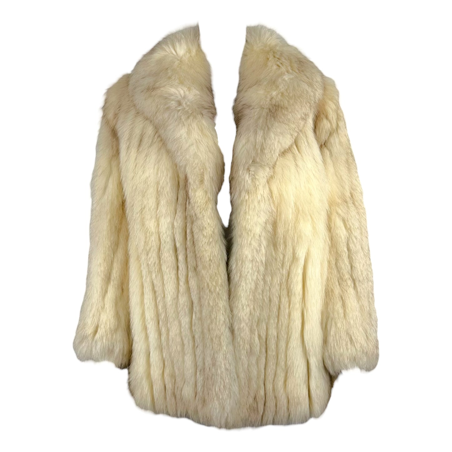 Vintage Josephine White Fur Coat - Outfit Repeater