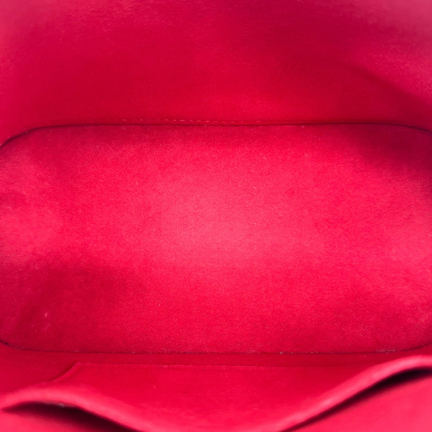 Louis Vuitton Bright Red Epi Alma BB 2-Way Bag