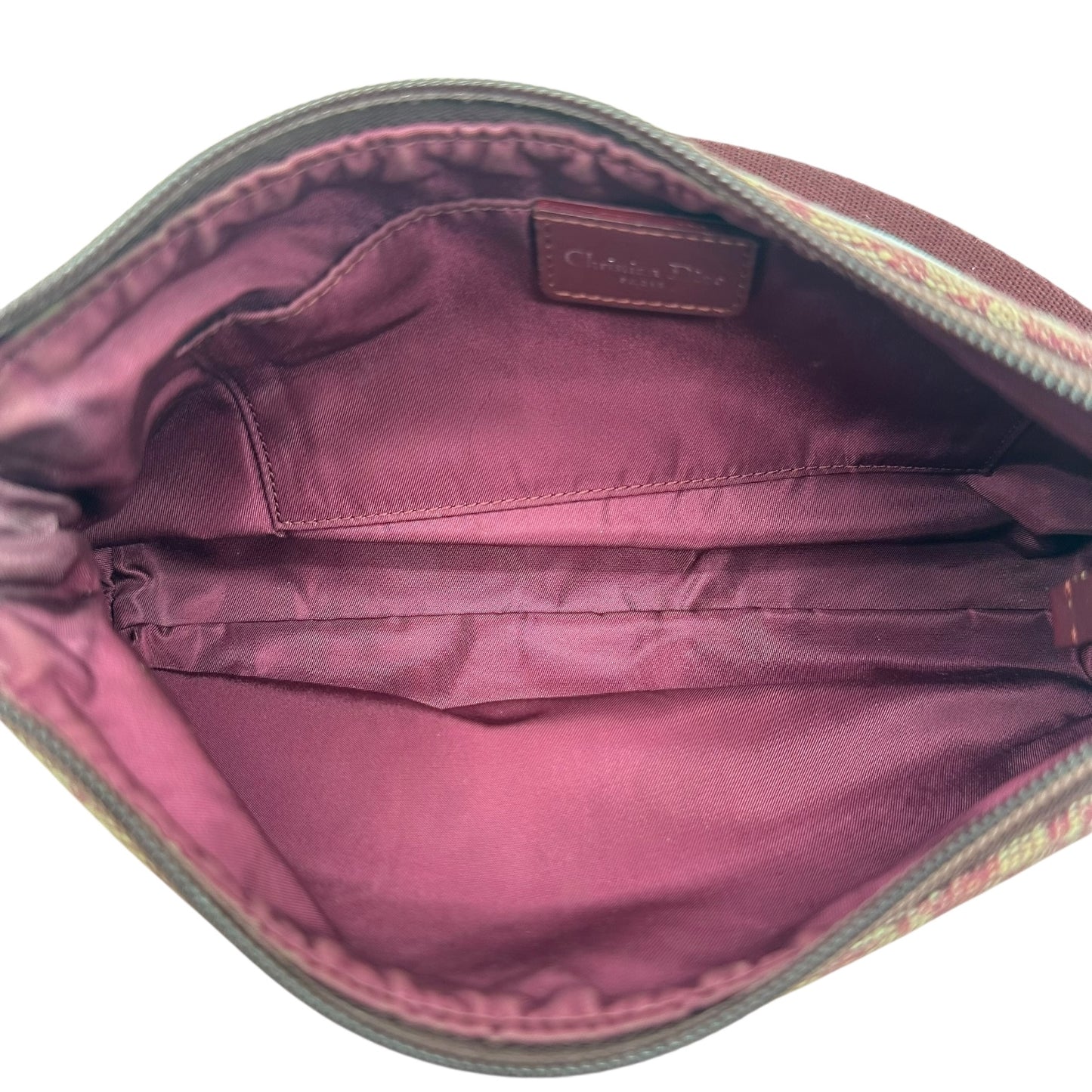 Christian Dior Red Trotter Monogram Shoulder Pochette Bag - Outfit Repeater