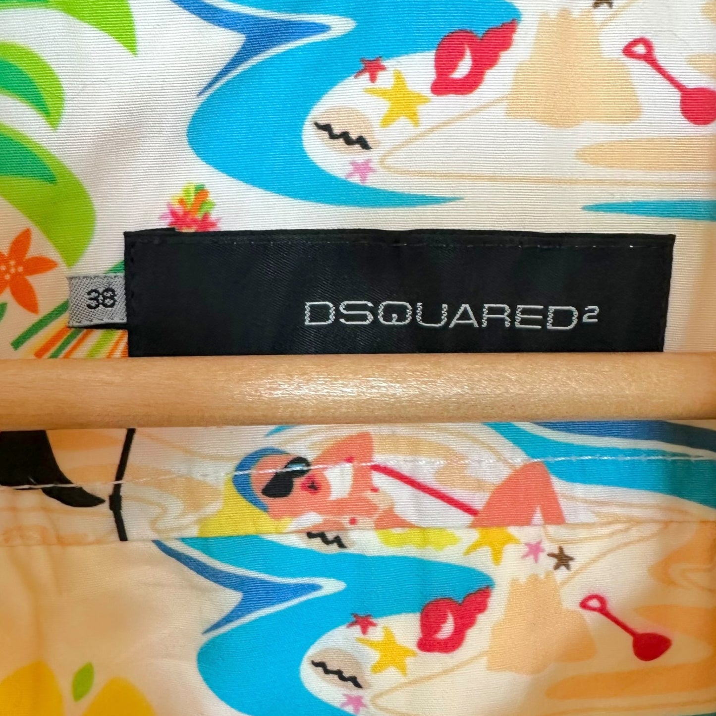 Dsquared2 Yellow Cropped Fishermans Jacket NEW