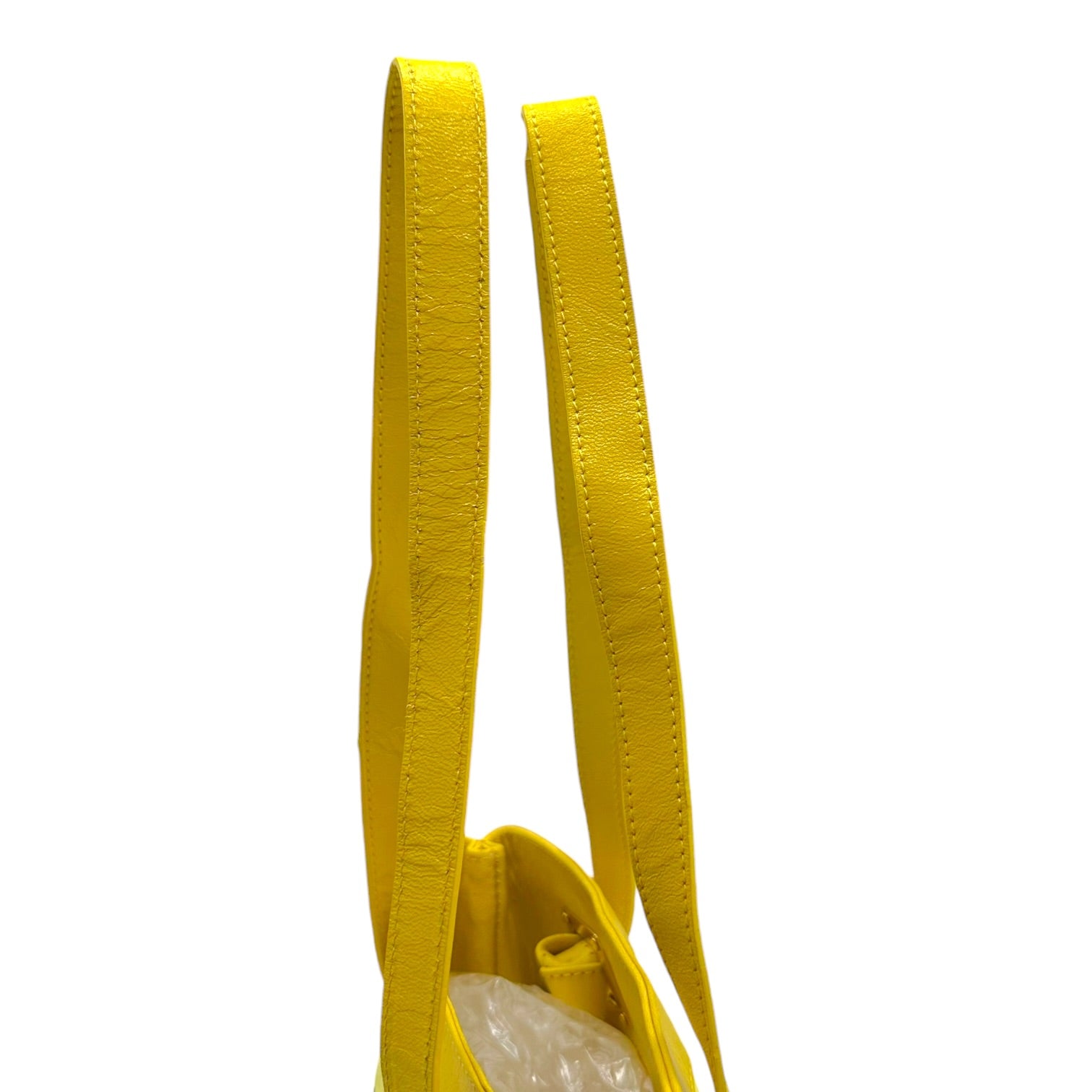 D&G Mini Tote Bag Yellow Green Rhinestone Lizard Design