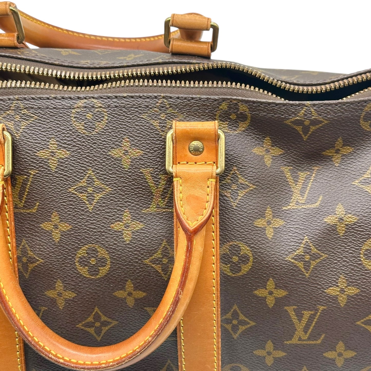 Louis Vuitton Classic Monogram Keepall 45 Duffle Bag