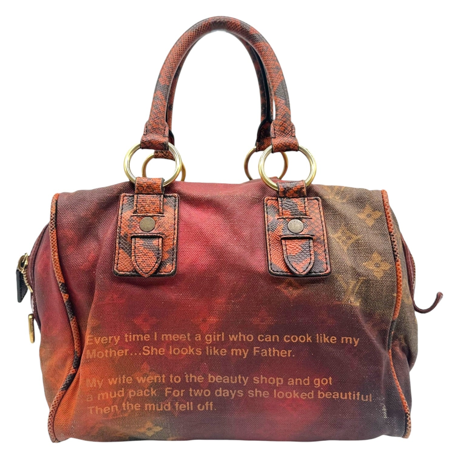Louis Vuitton Jokes Mancrazy Bag Multicolor Canvas