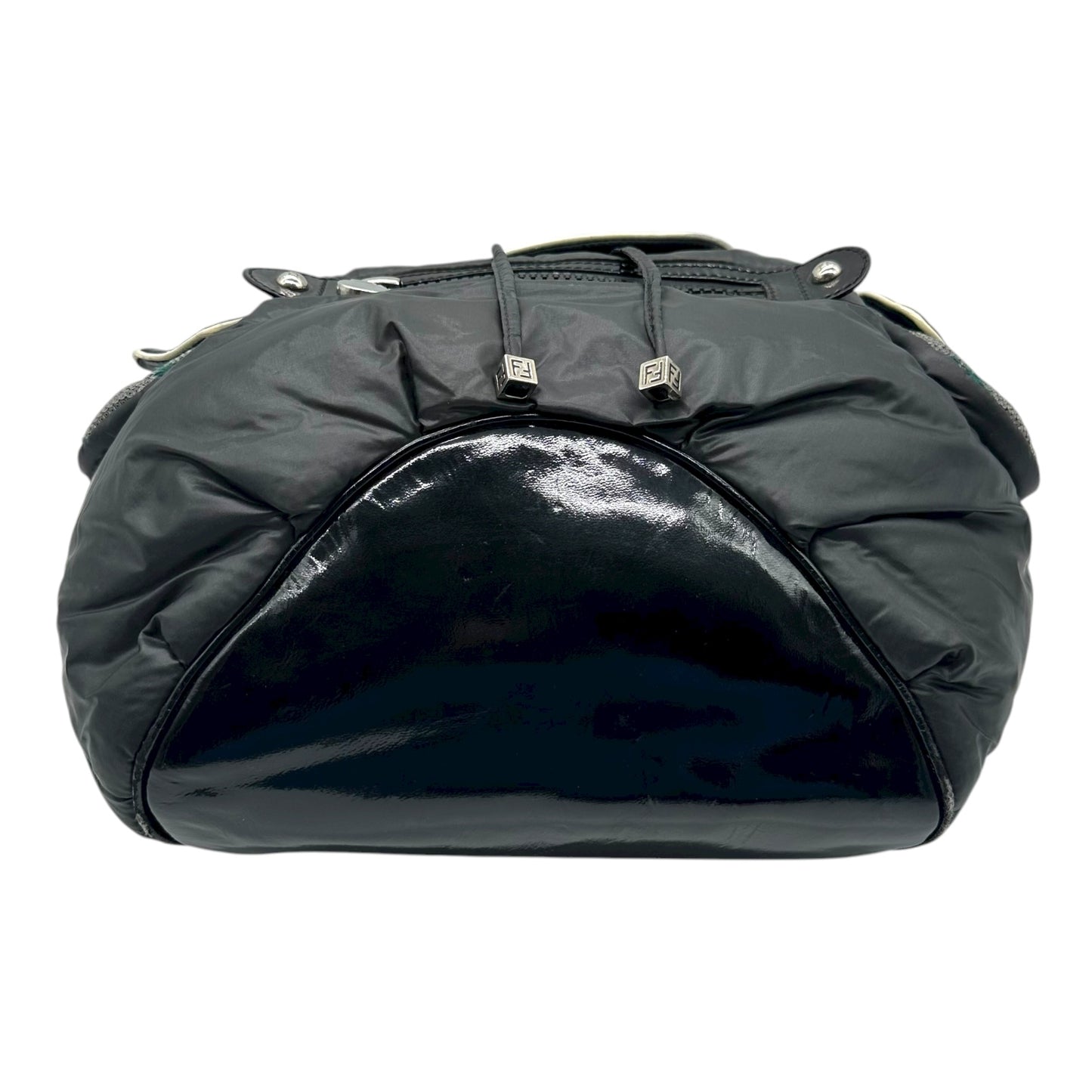 Fendi Black Sequin Snowflake Puffer Backpack - Outfit Repeater