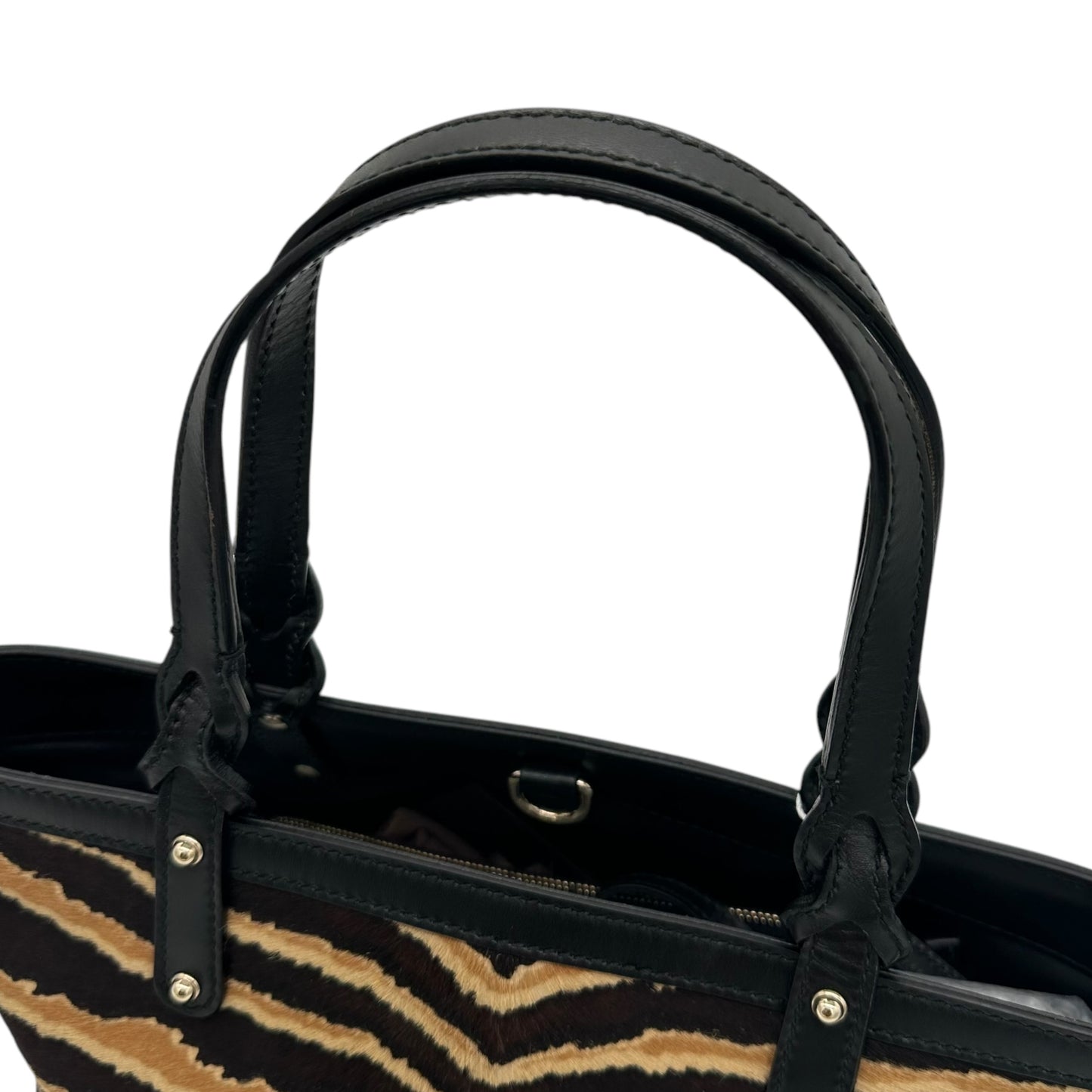 Gucci Zebra Peint Ponyhair Mini Tote Bag - Outfit Repeater