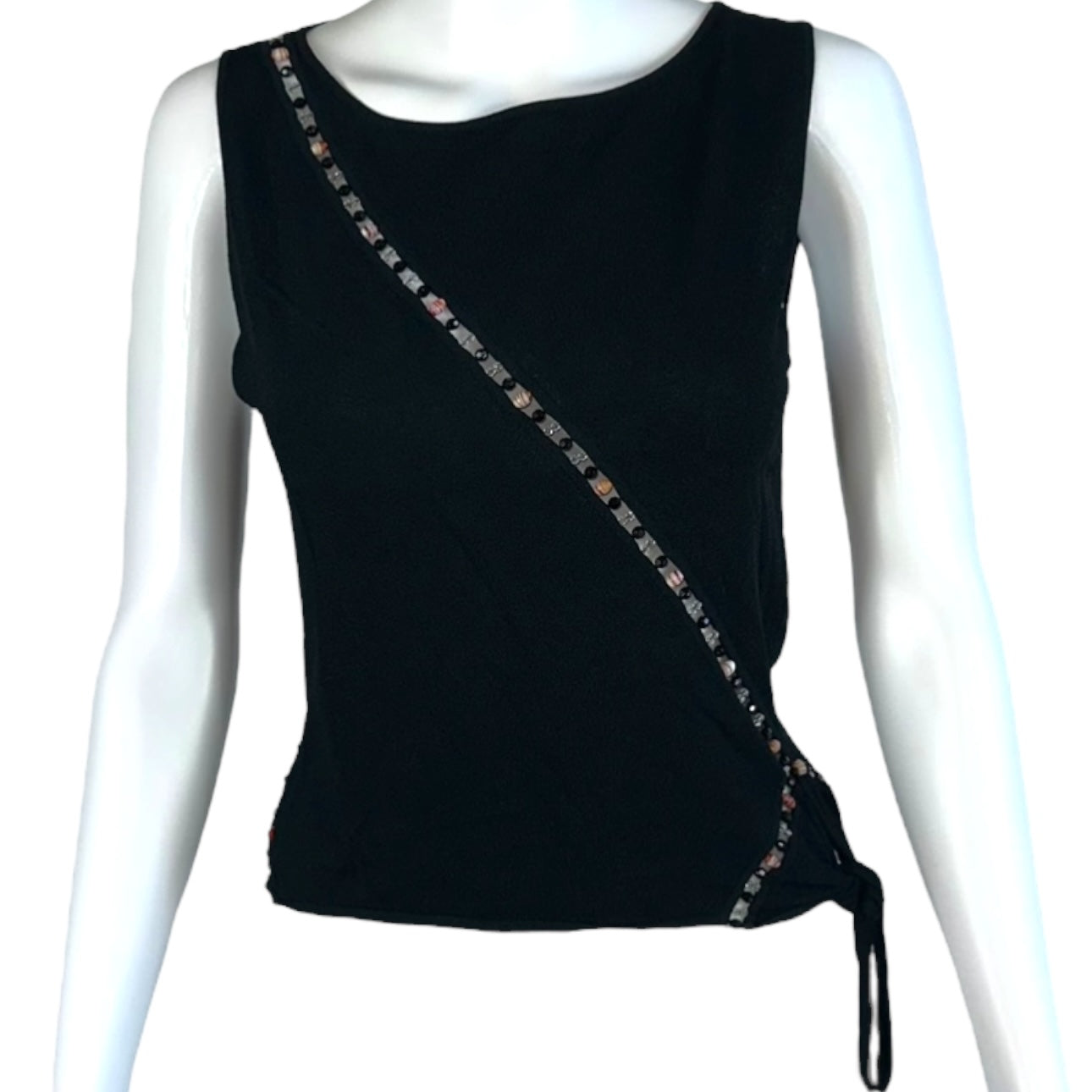 Roberto Cavalli Class Black Knit & Tank Top - Outfit Repeater