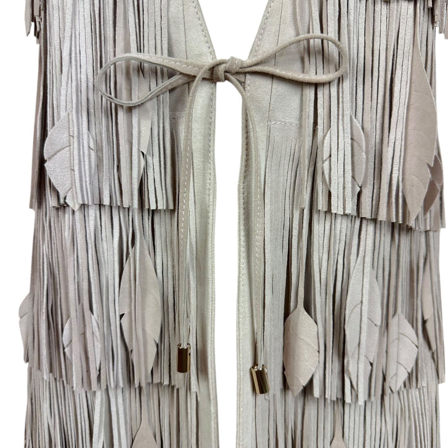 Blumarine Suede Fringe Vest