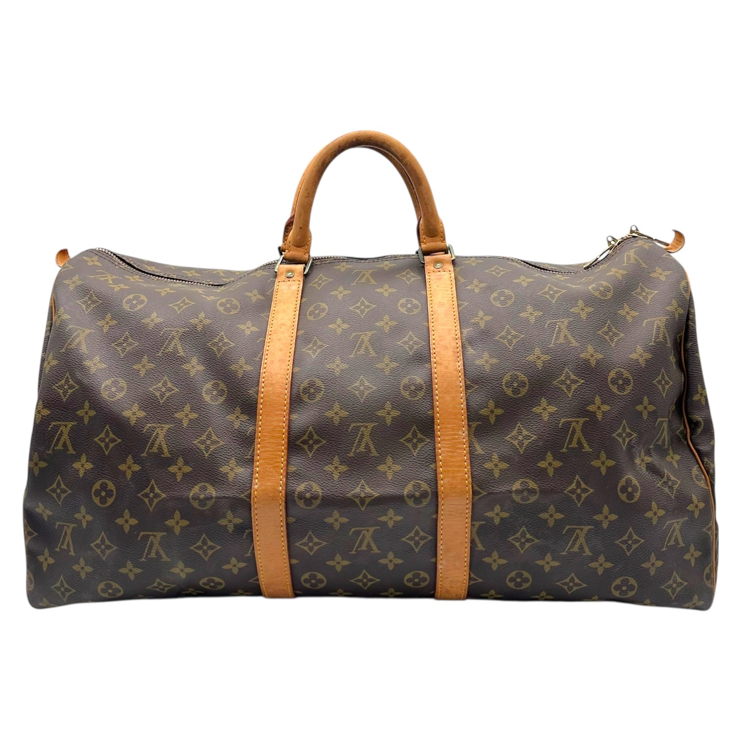 Louis Vuitton Classic Monogram Keepall 55 Duffle Bag - Outfit Repeater