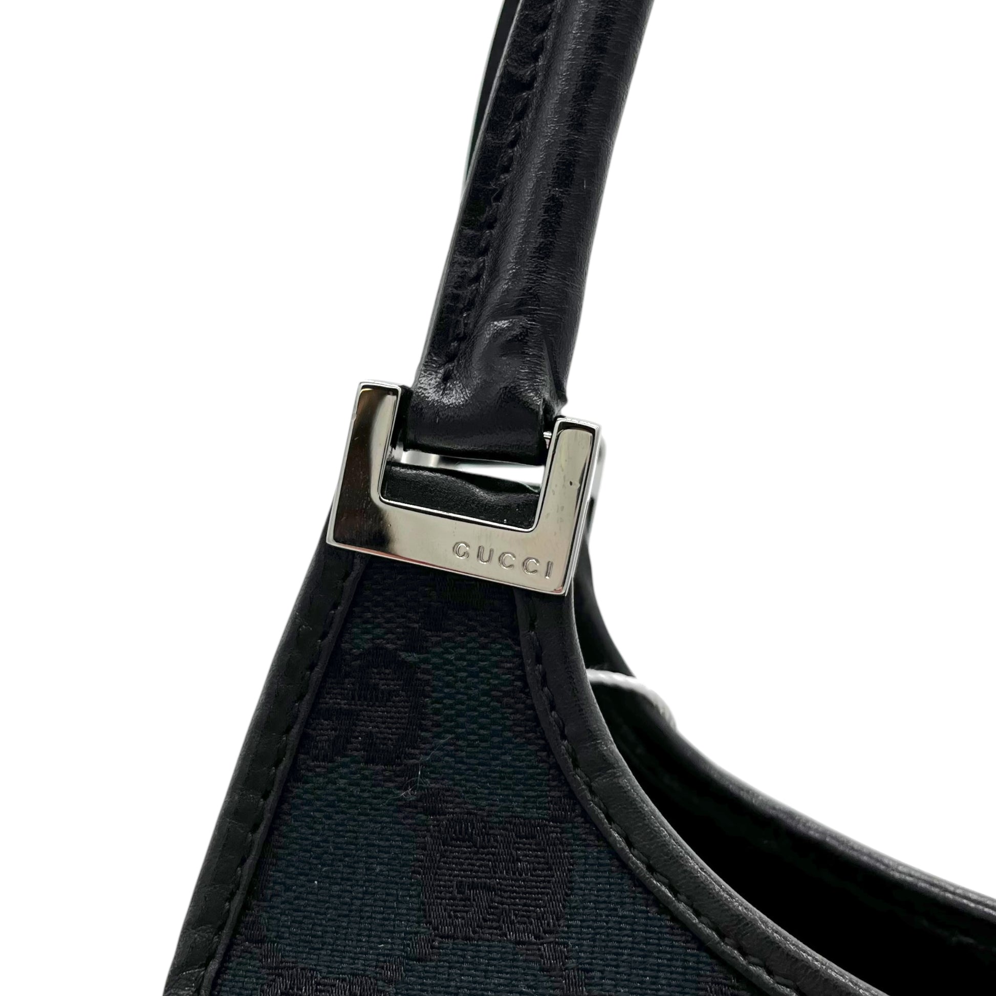 Gucci Black Monogram Mini Jackie Bag - Outfit Repeater