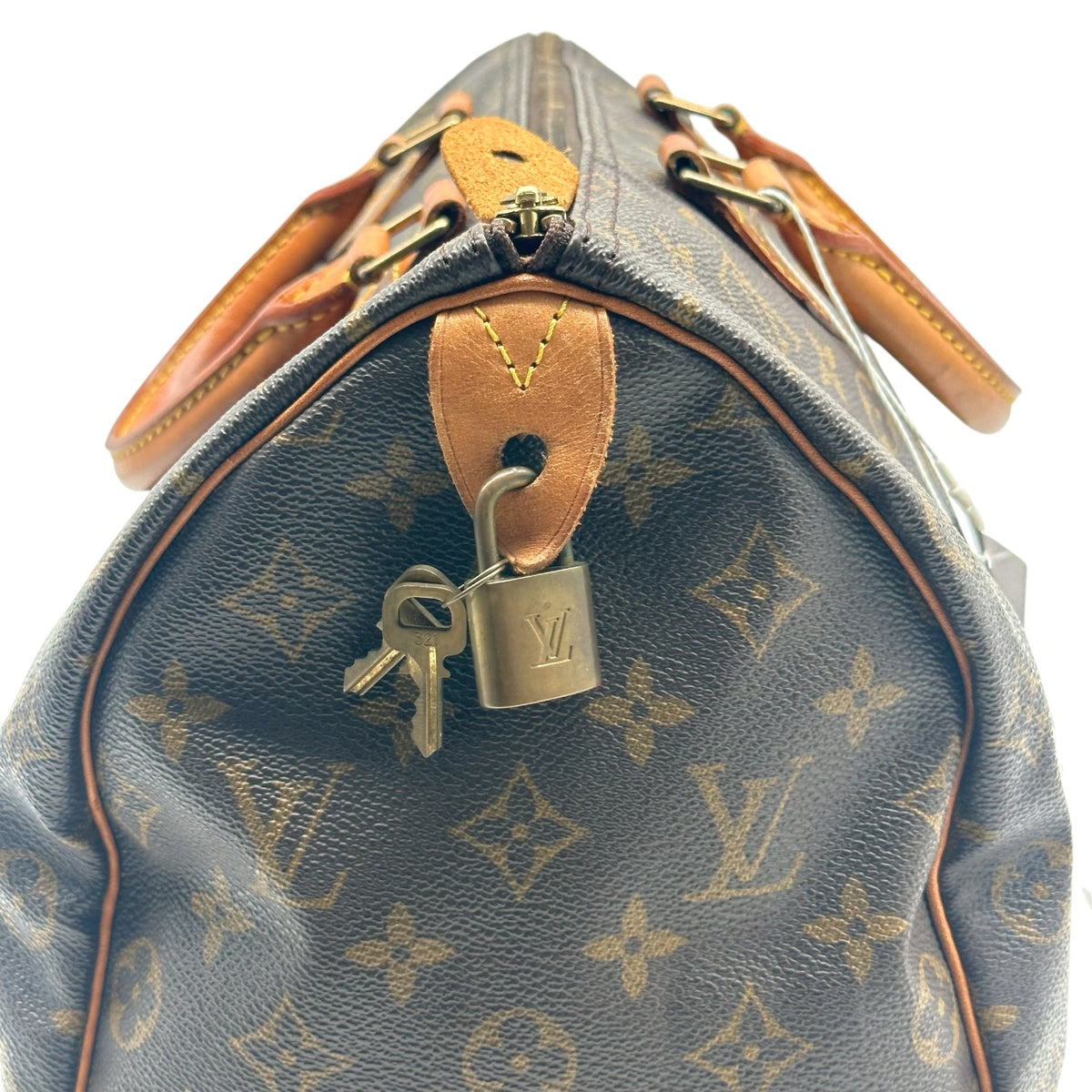 Louis Vuitton Speedy 30 Handbag Brown Monogram Canvas