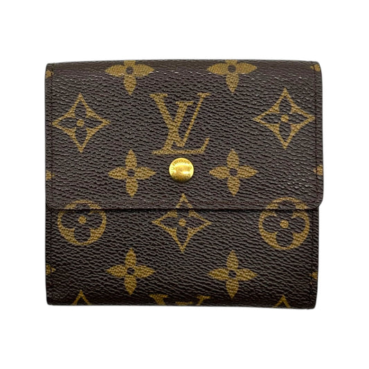 Louis Vuitton Classic Monogram Change Purse Snap Bi-Fold Wallet