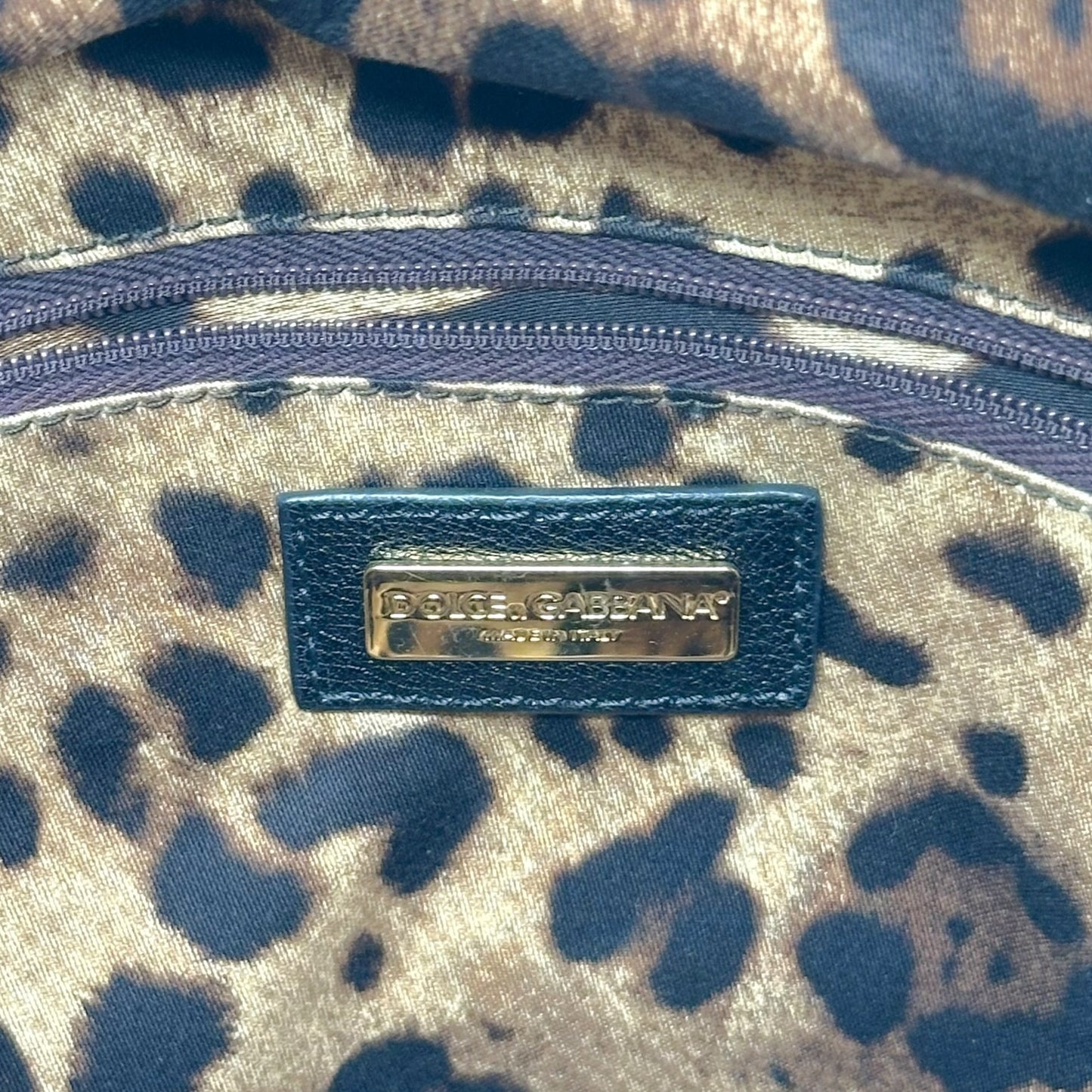 Dolce & Gabbana Raffia Black Leather Beach Handbag Tote