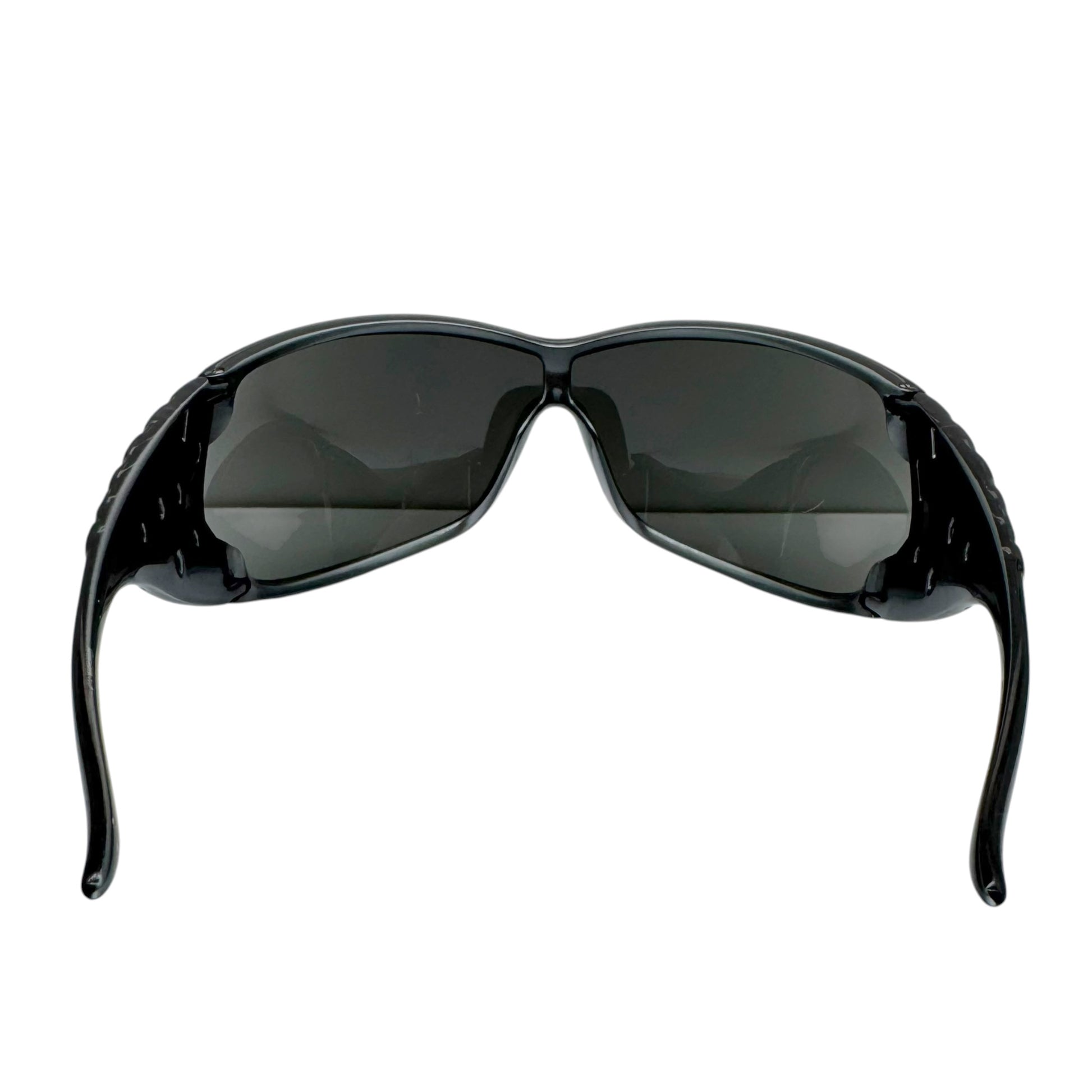 Christian Dior Gray Oversized Shield Sunglasses