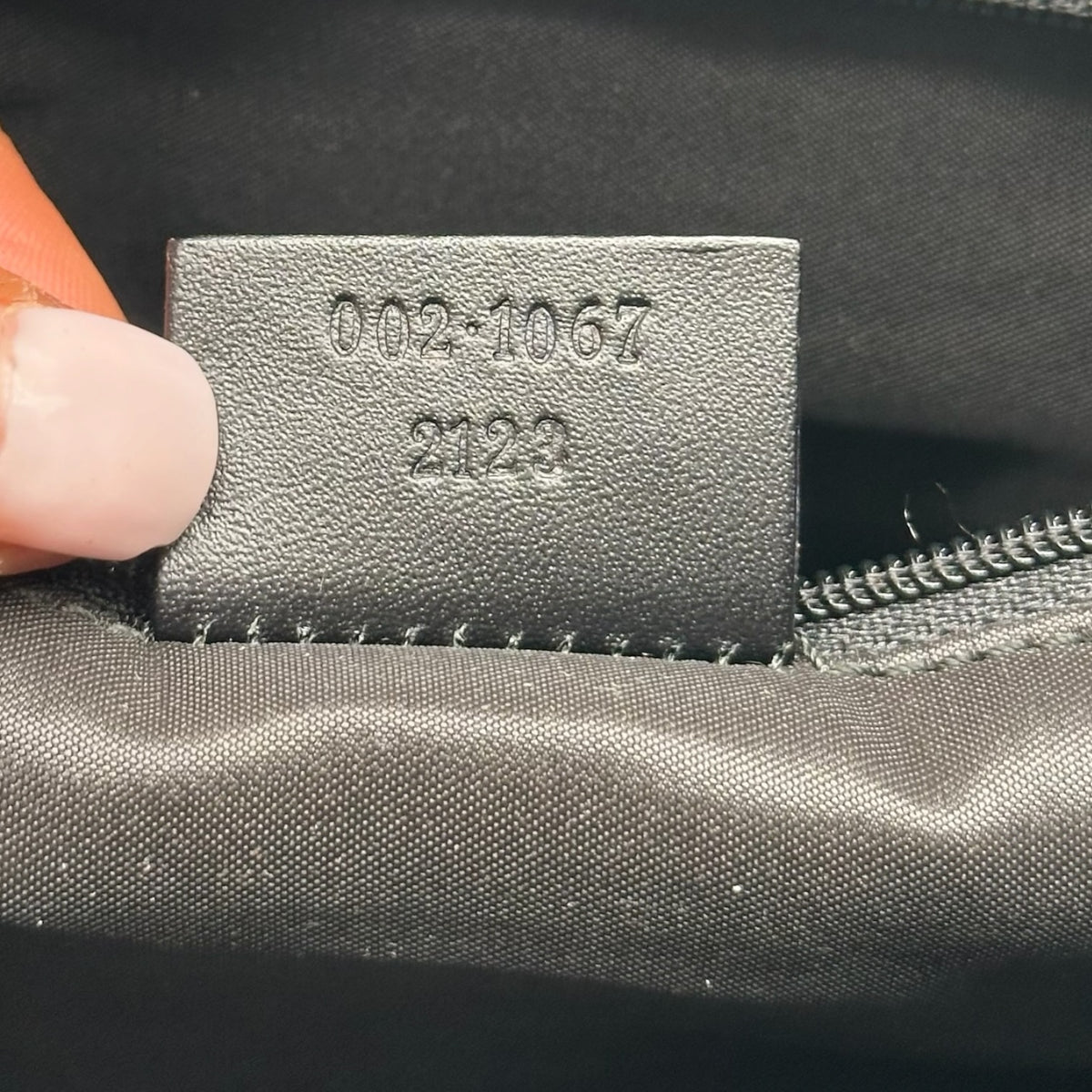 Gucci Jackie Shoulder Bag Brown Black Monogram Canvas