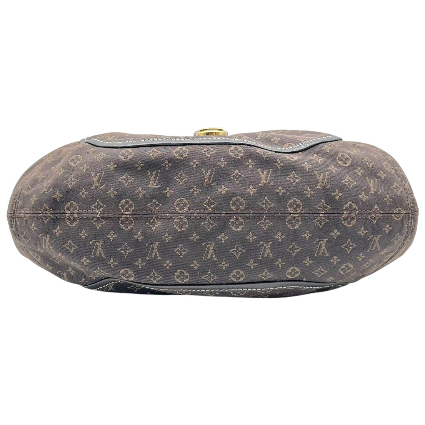 Louis Vuitton Brown Lin Canvas Monogram Romantic Hobo Bag