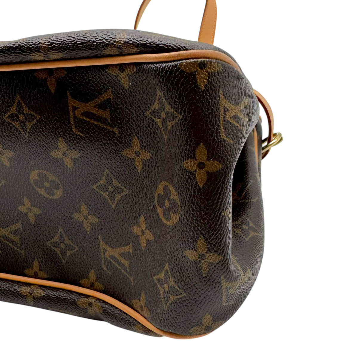 Louis Vuitton Brown Monogram Shoulder Tote Bag