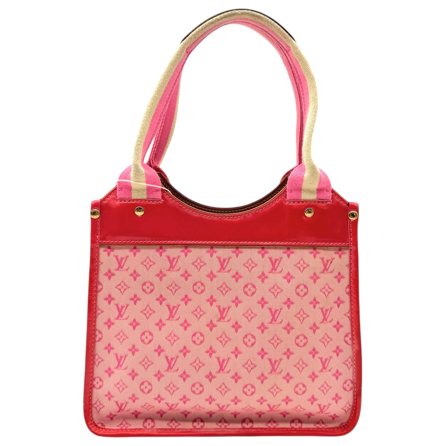 Louis Vuitton Hot Pink Lin Monogram Mini Sac Bag - Outfit Repeater