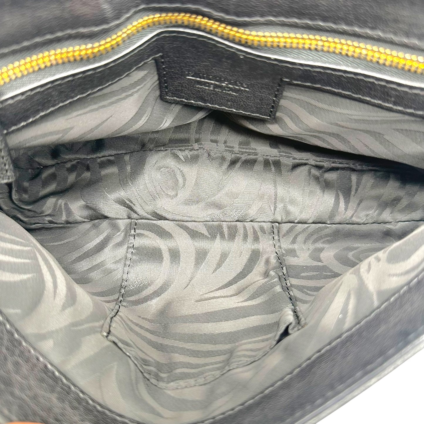 Emilio Pucci Zebra Print Ponyhair Shoulder Bag