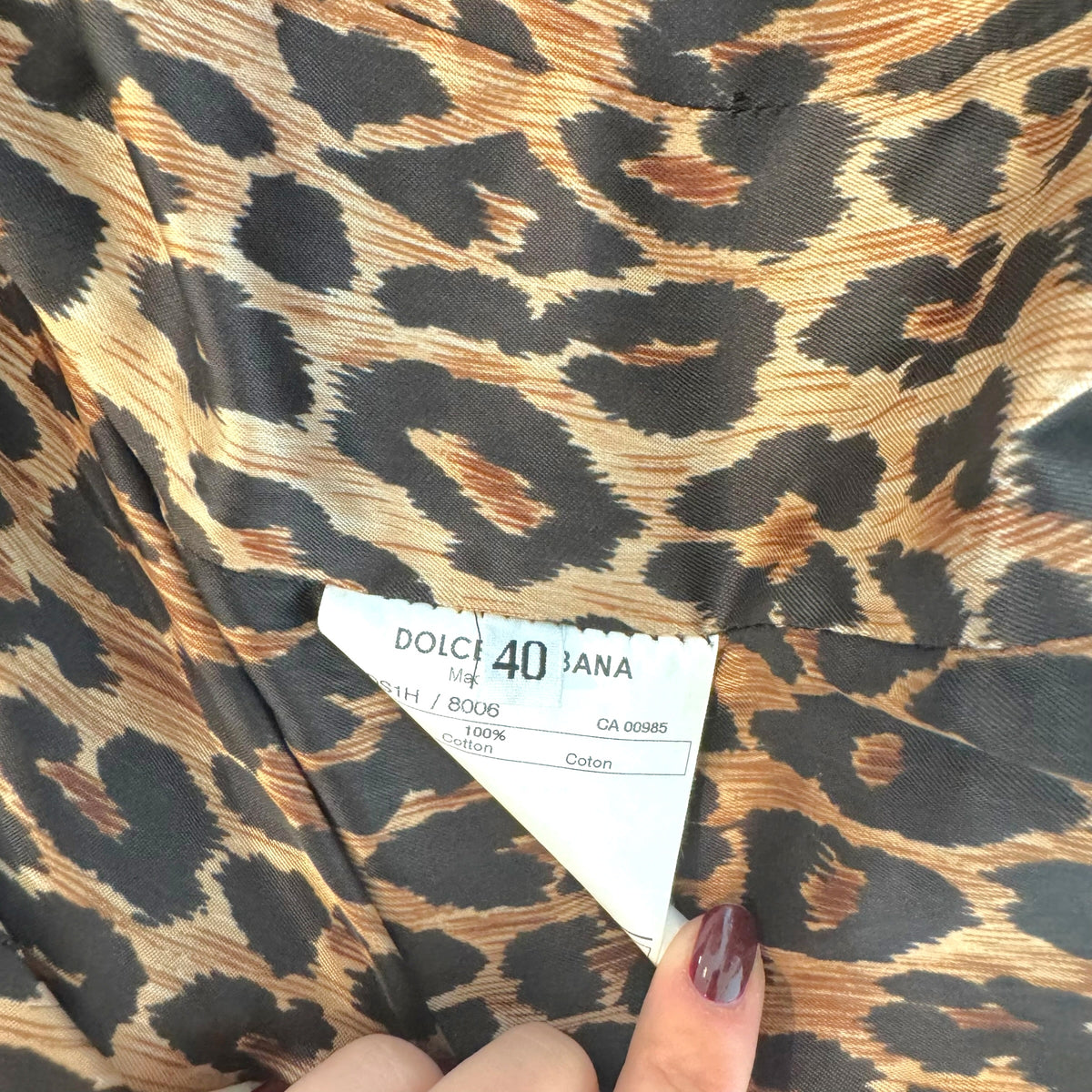 Dolce & Gabbana Denim Jacket Blue Hook & Eye Closure