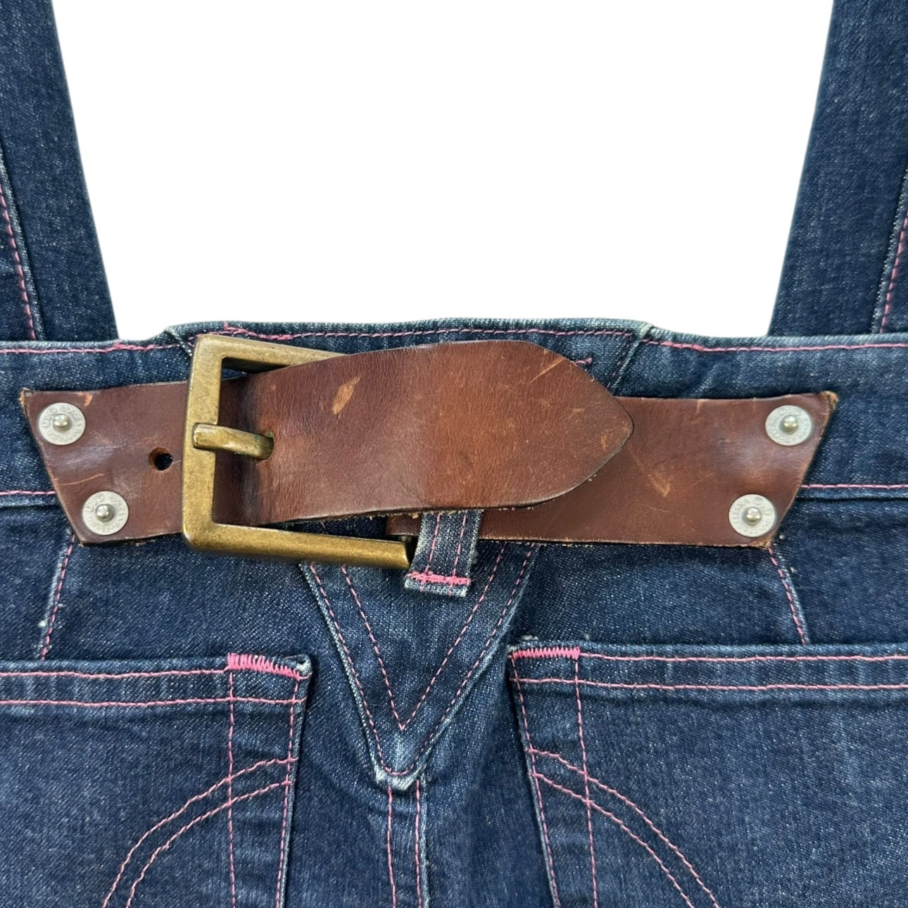 D&G Dolce & Gabbana Buckle Back Jeans