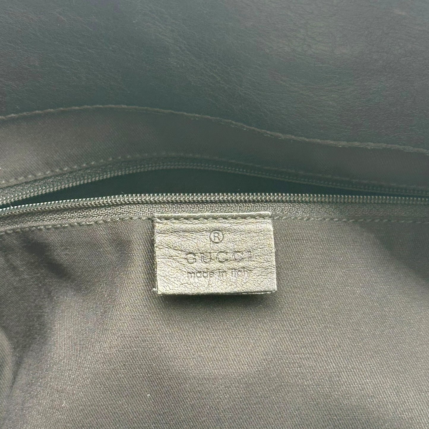 Gucci Black Leather Large Abby Shoulder Bag